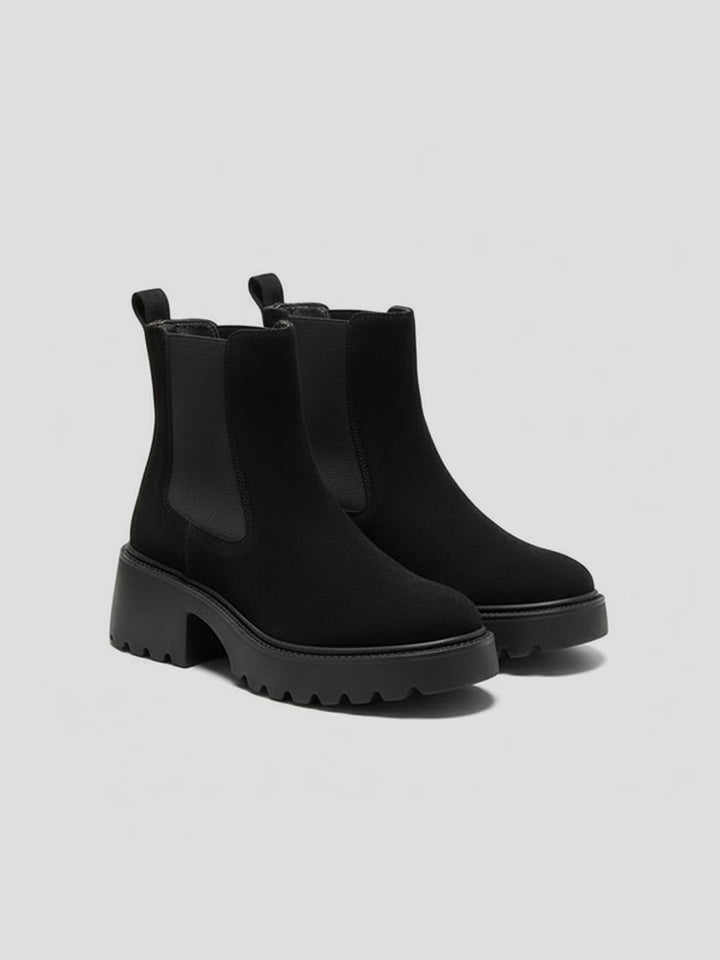 Emilia Chunky Chelsea Travel Boots