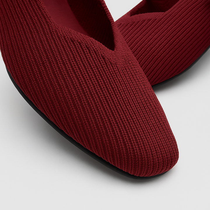 Mary-Jane Flats Toe