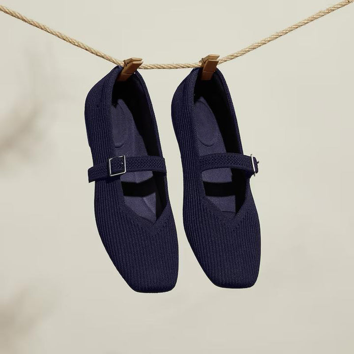 Mary-Jane Flats Toe