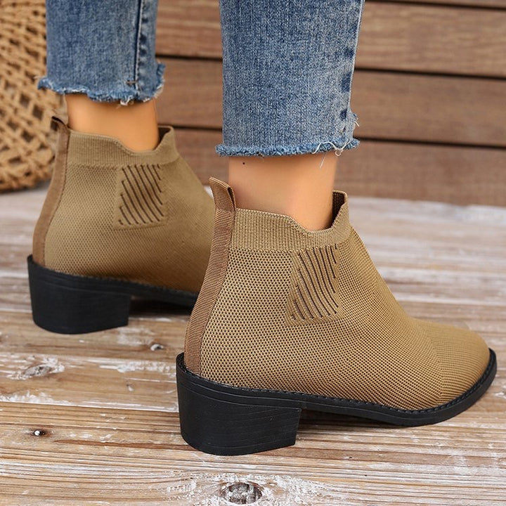Rhea Slip-On Ankle Boots