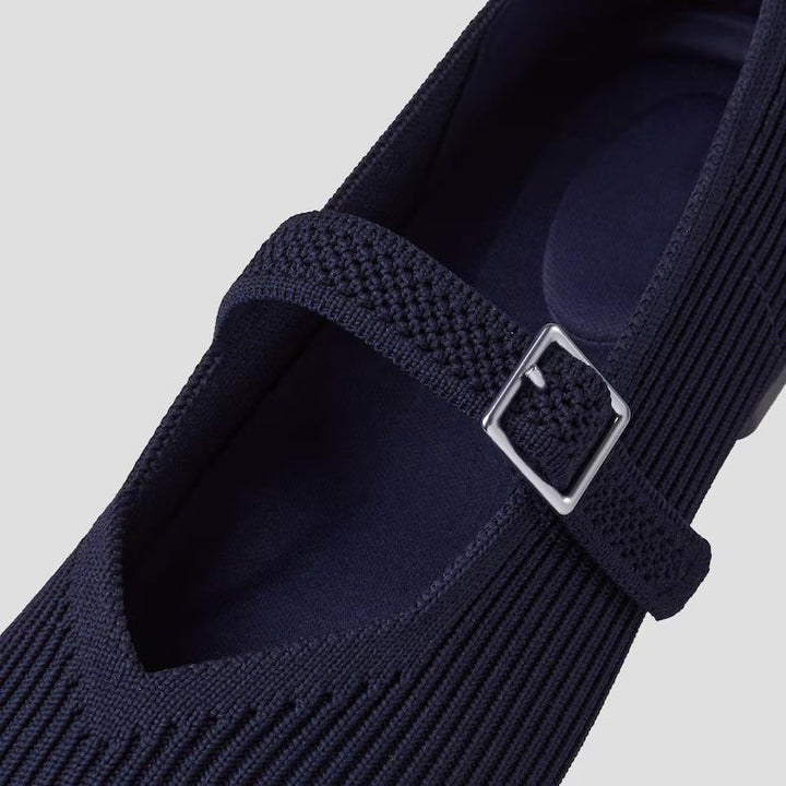 Mary-Jane Flats Toe