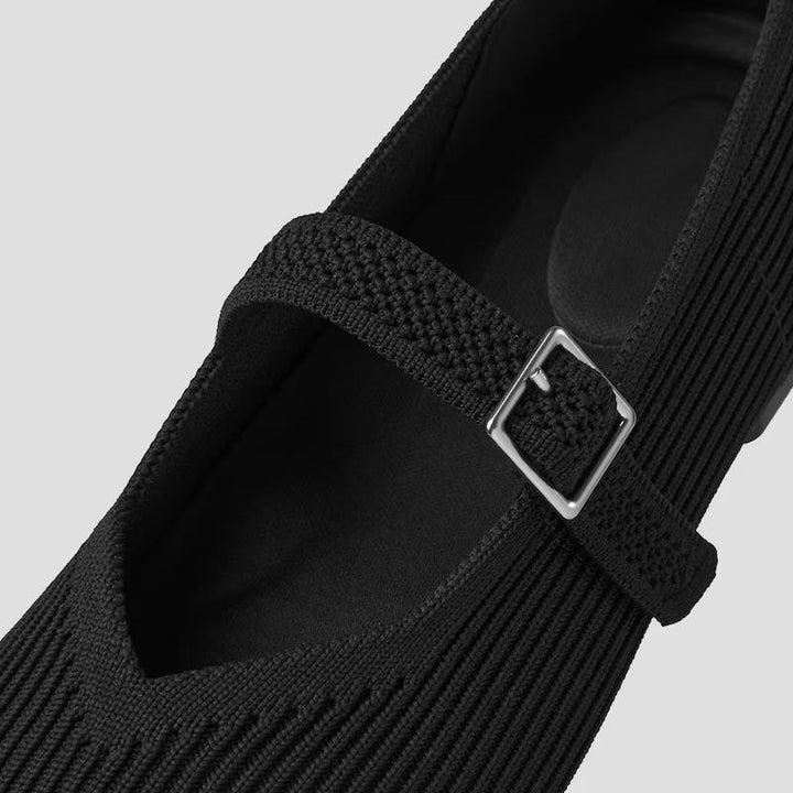 Mary-Jane Flats Toe