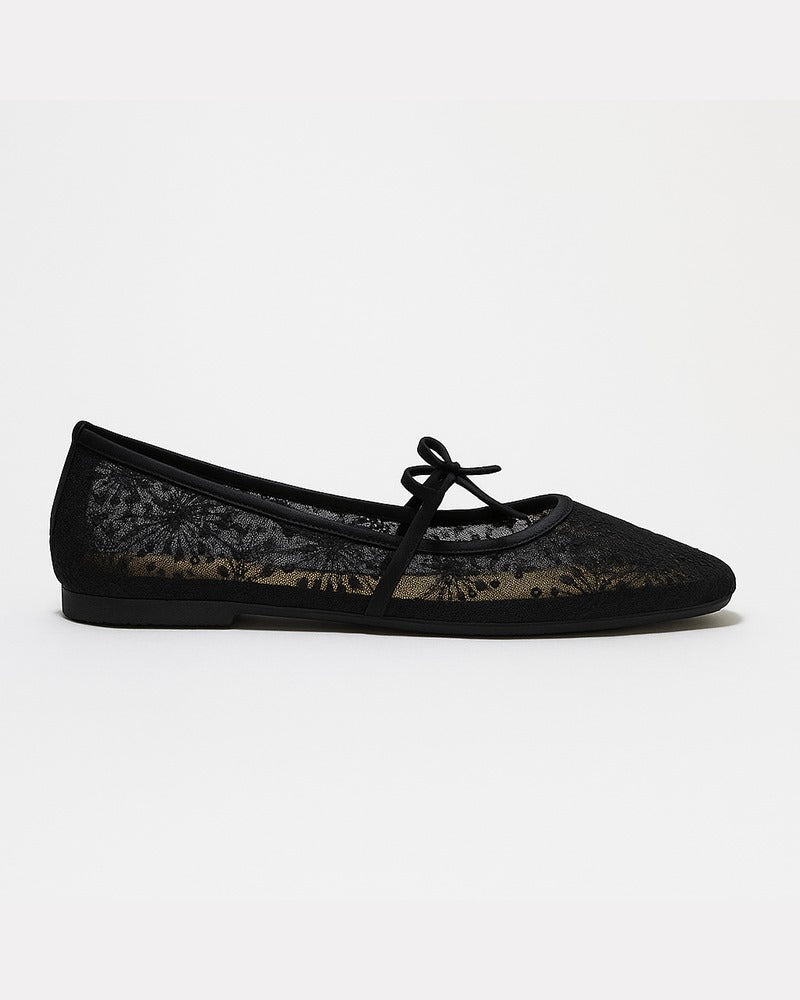 Vescara Lace Ballet Flats