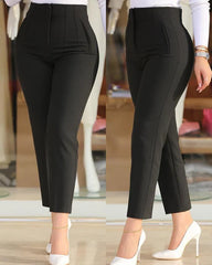 Alessia Classic Pleated Pants