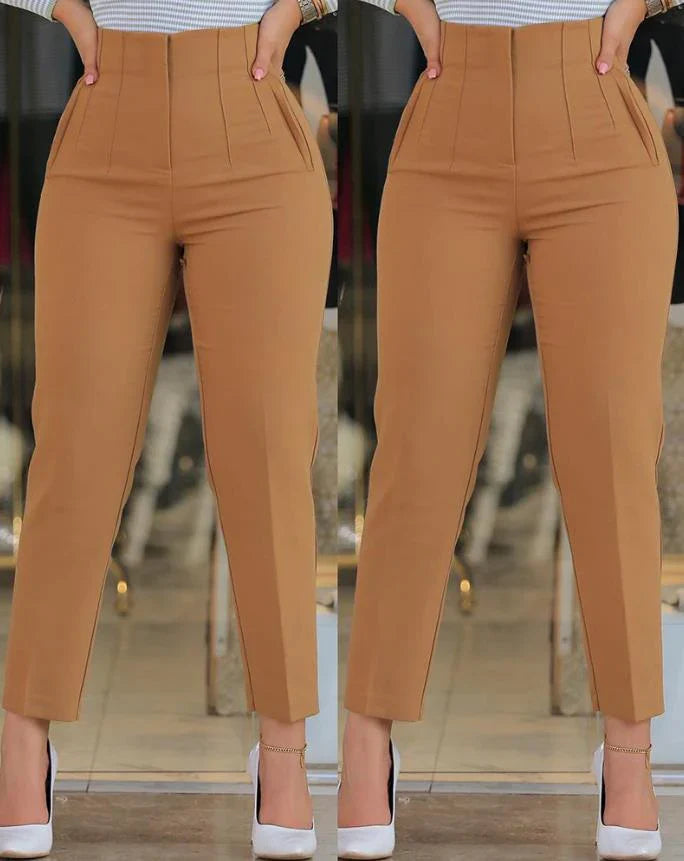Alessia Classic Pleated Pants