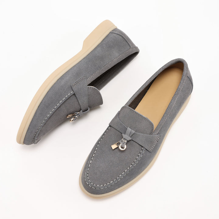 Vescara Suede Lady Loafers