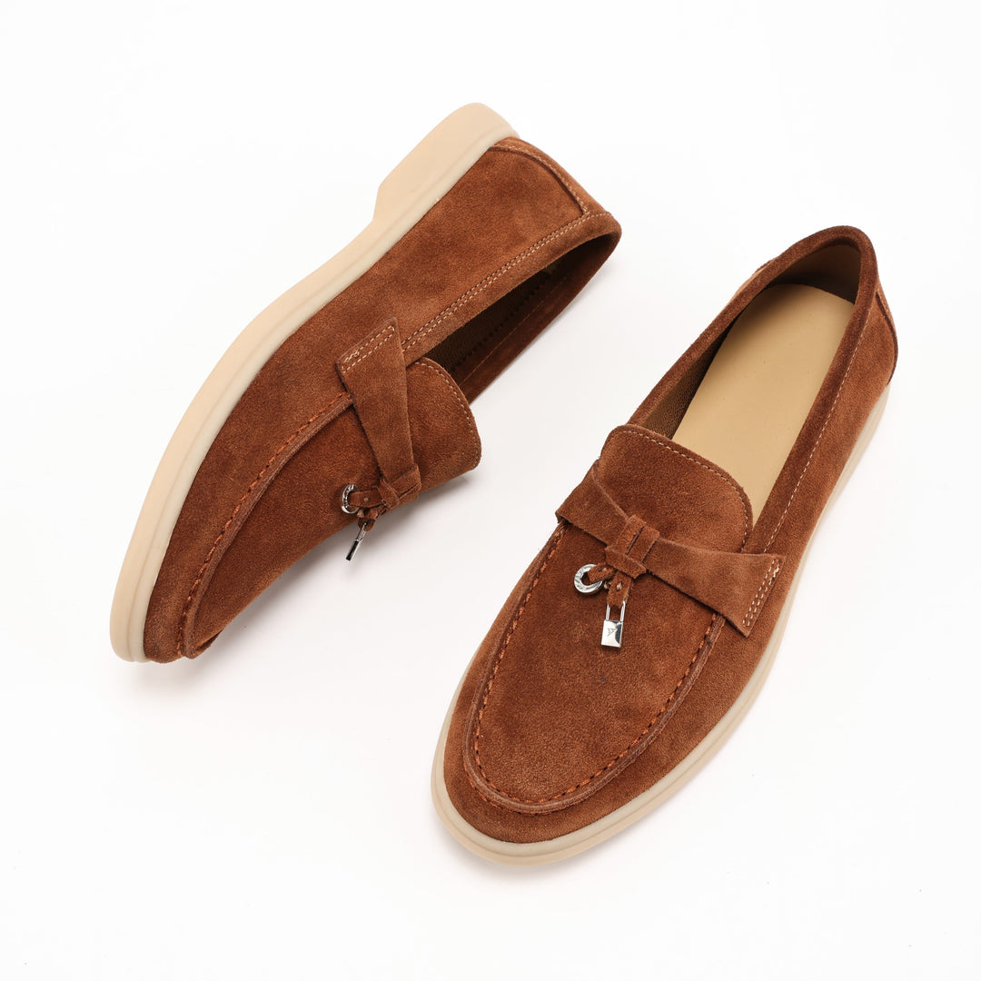 Vescara Suede Lady Loafers
