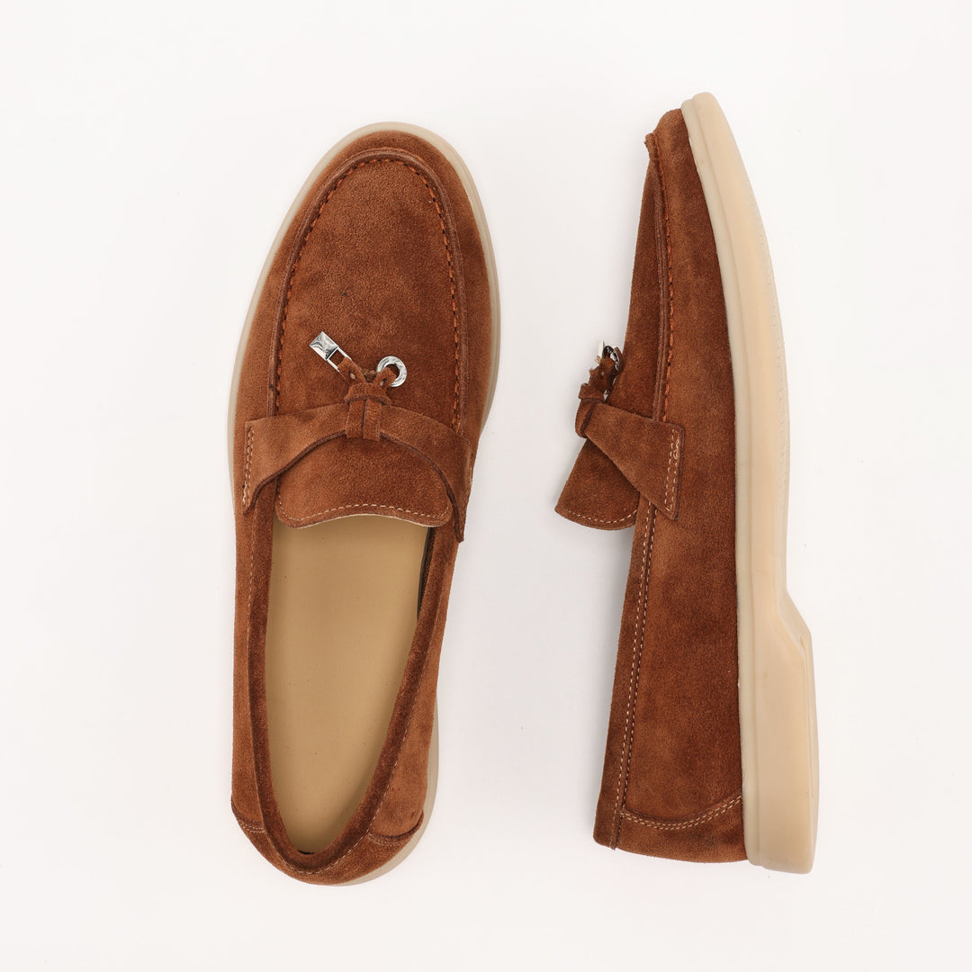 Vescara Suede Lady Loafers