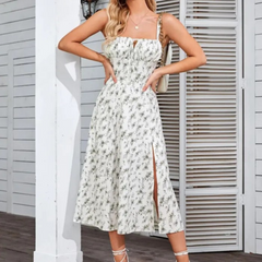 Giulia Draped Midi Dress
