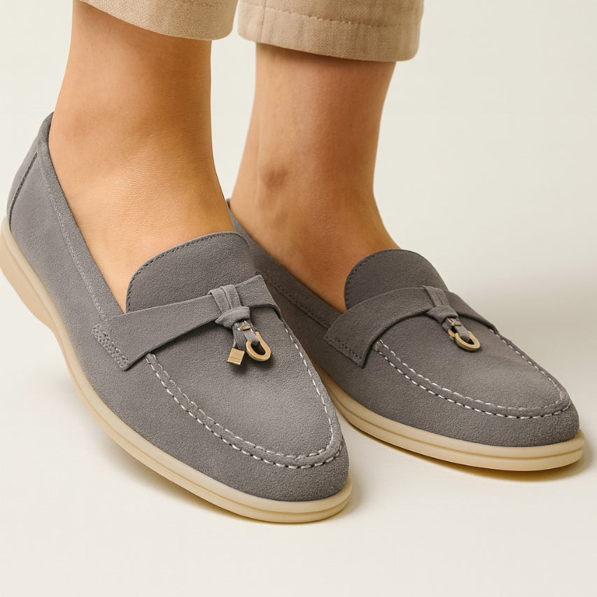 Vescara Suede Lady Loafers