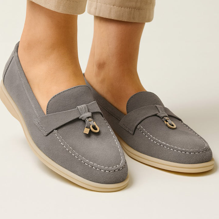 Vescara Suede Lady Loafers