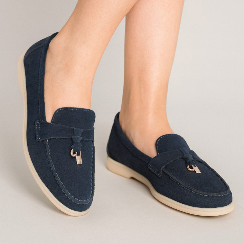Vescara Suede Lady Loafers