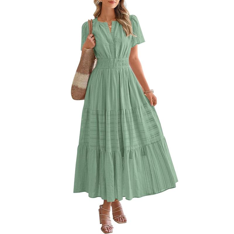 Amara Casual Maxi Dress Lightweight Boho Dress