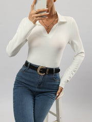 Federica Fitted Knit Polo