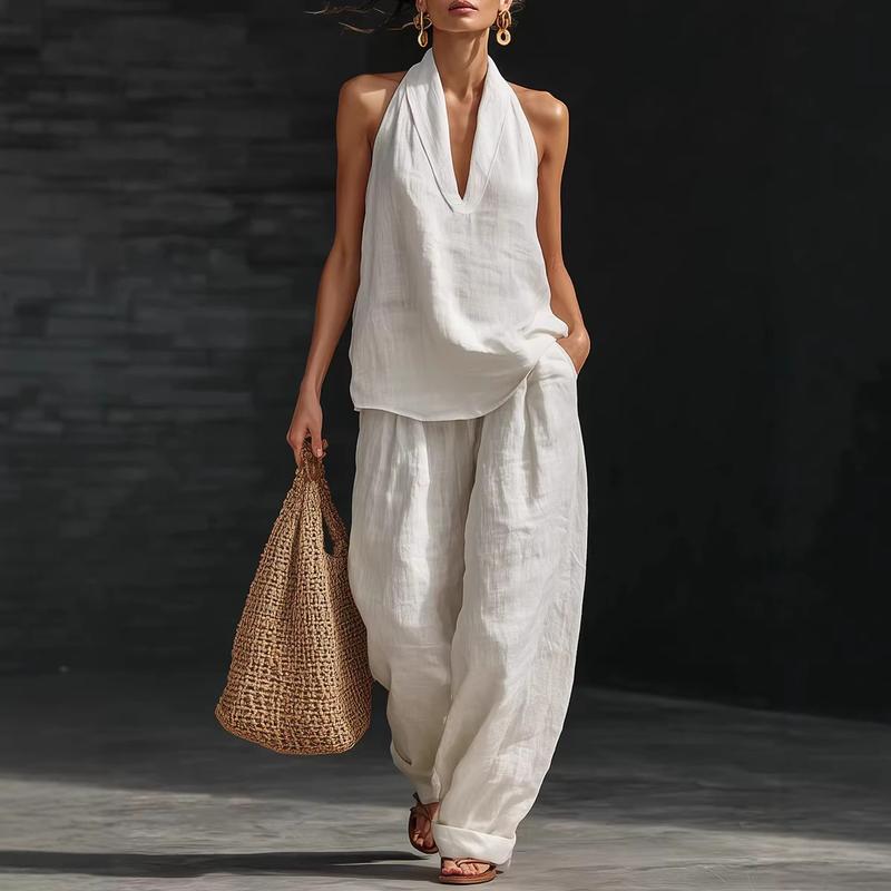 Aurelia Breeze Summer Linen Set