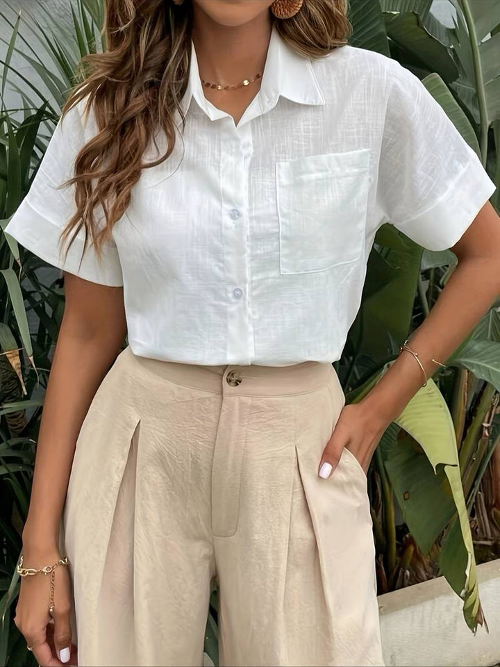 Caterina Classic Collared Shirt