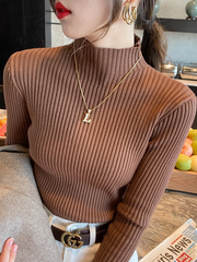 Alessandra Fitted Knit Turtleneck