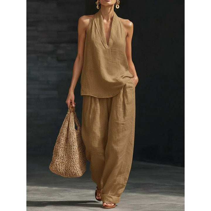Aurelia Breeze Summer Linen Set