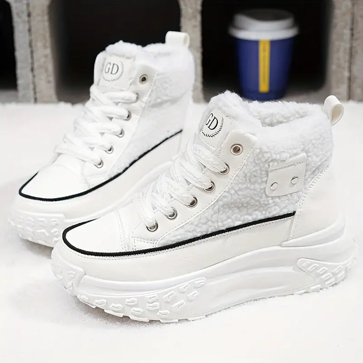 Edna® | Waterproof plush ankle boots