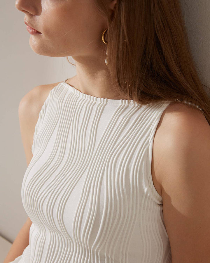 Milena Textured Dress