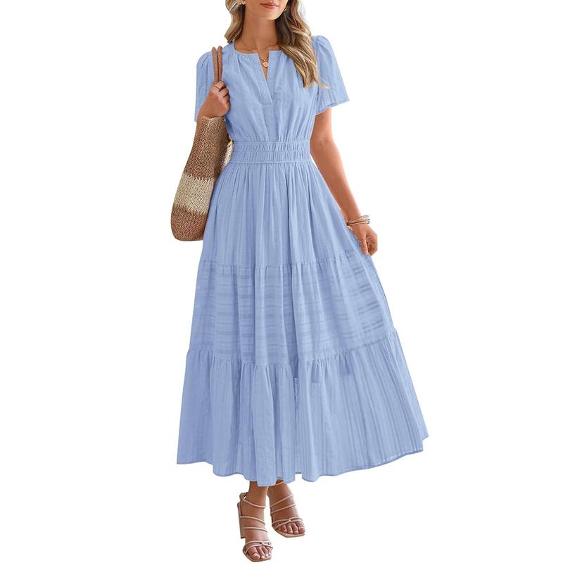 Amara Casual Maxi Dress Lightweight Boho Dress