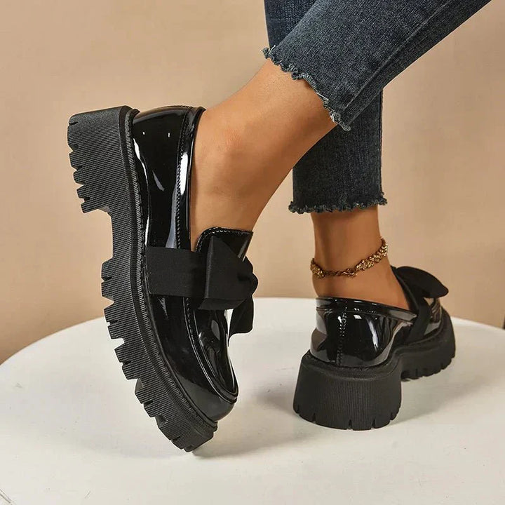 VALERY - Glossy Chic Loafers