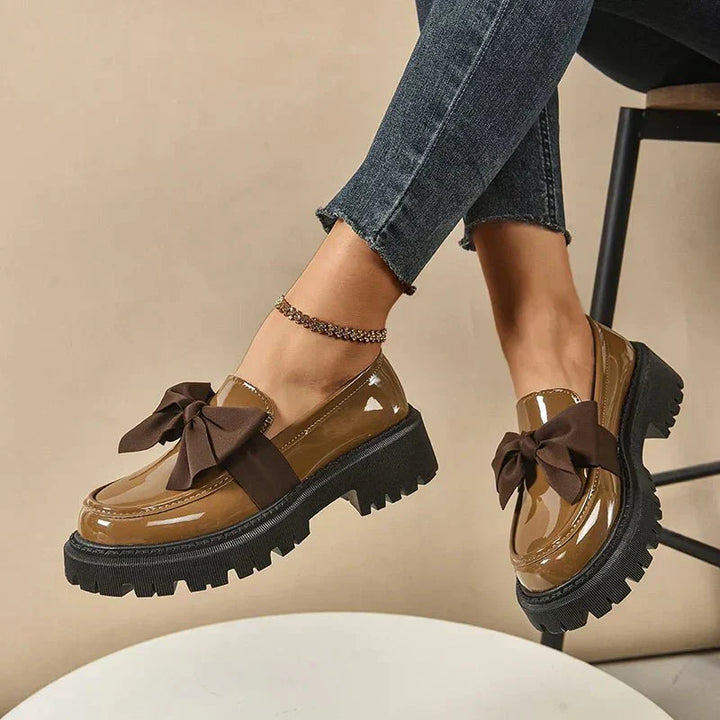 VALERY - Glossy Chic Loafers