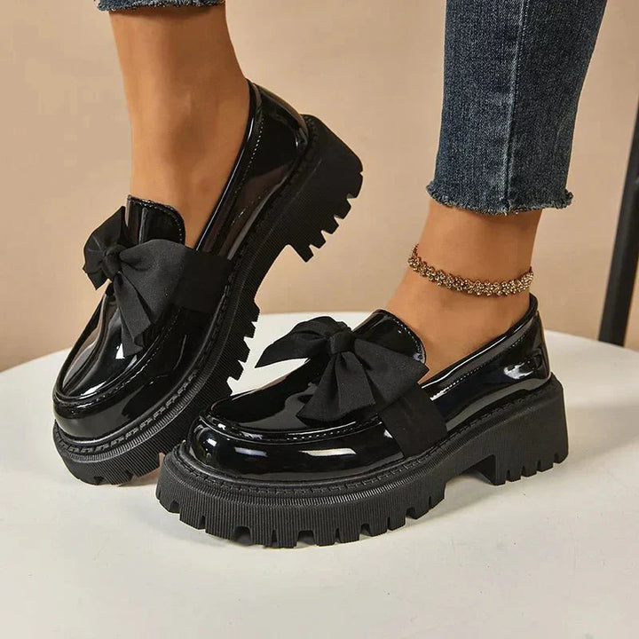 VALERY - Glossy Chic Loafers