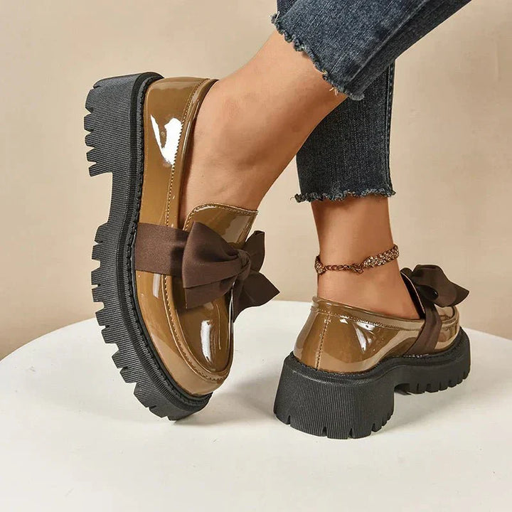VALERY - Glossy Chic Loafers