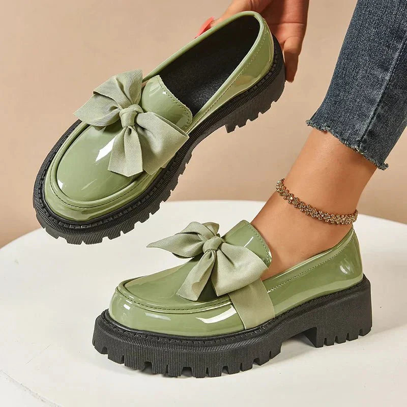 VALERY - Glossy Chic Loafers