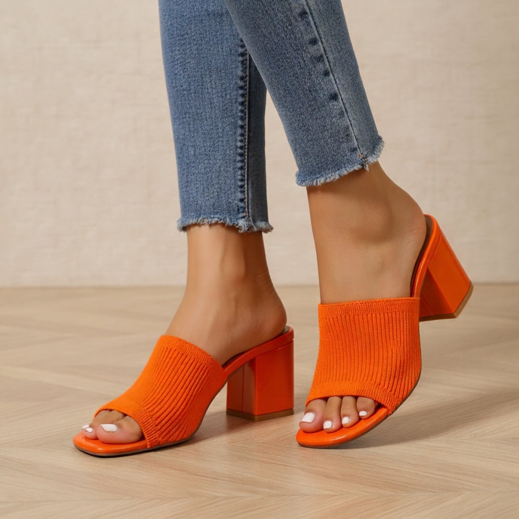 Shaina - Block Heel Sandals