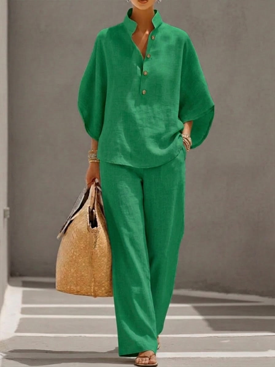 Ariel - Elegant Batwing Sleeve set