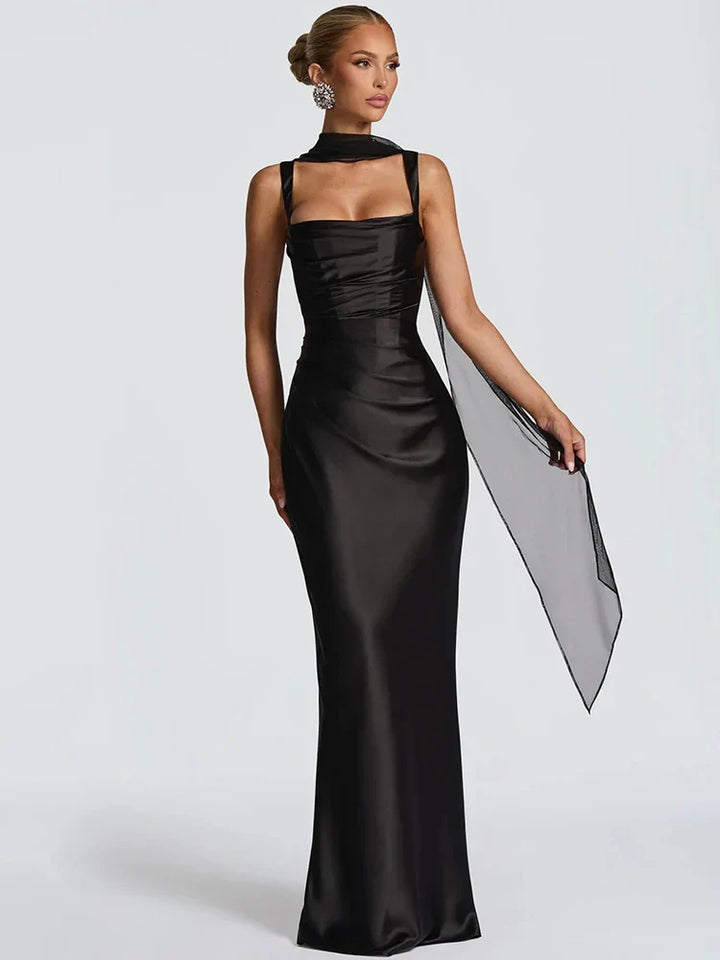 Women’s Sleeveless Maxi Wedding Guest Dress