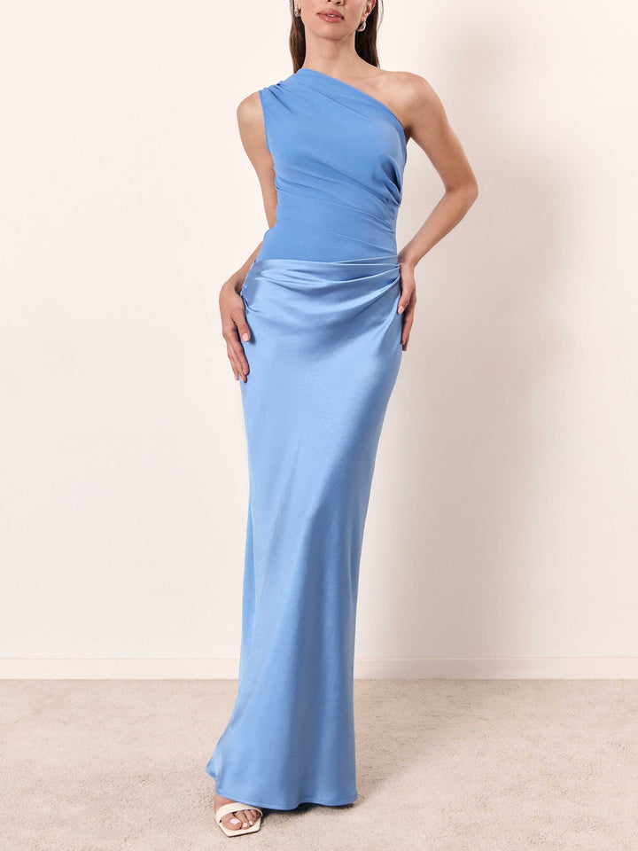 Women’s One Shoulder Maxi Formal Evening Dress