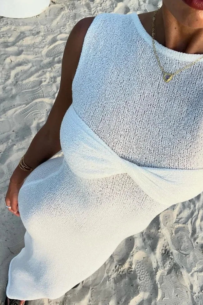 Women's Sleeveless Maxi Beach Wedding Guest Dress