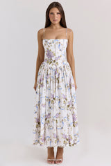 Ysabella Draped Maxi Dress